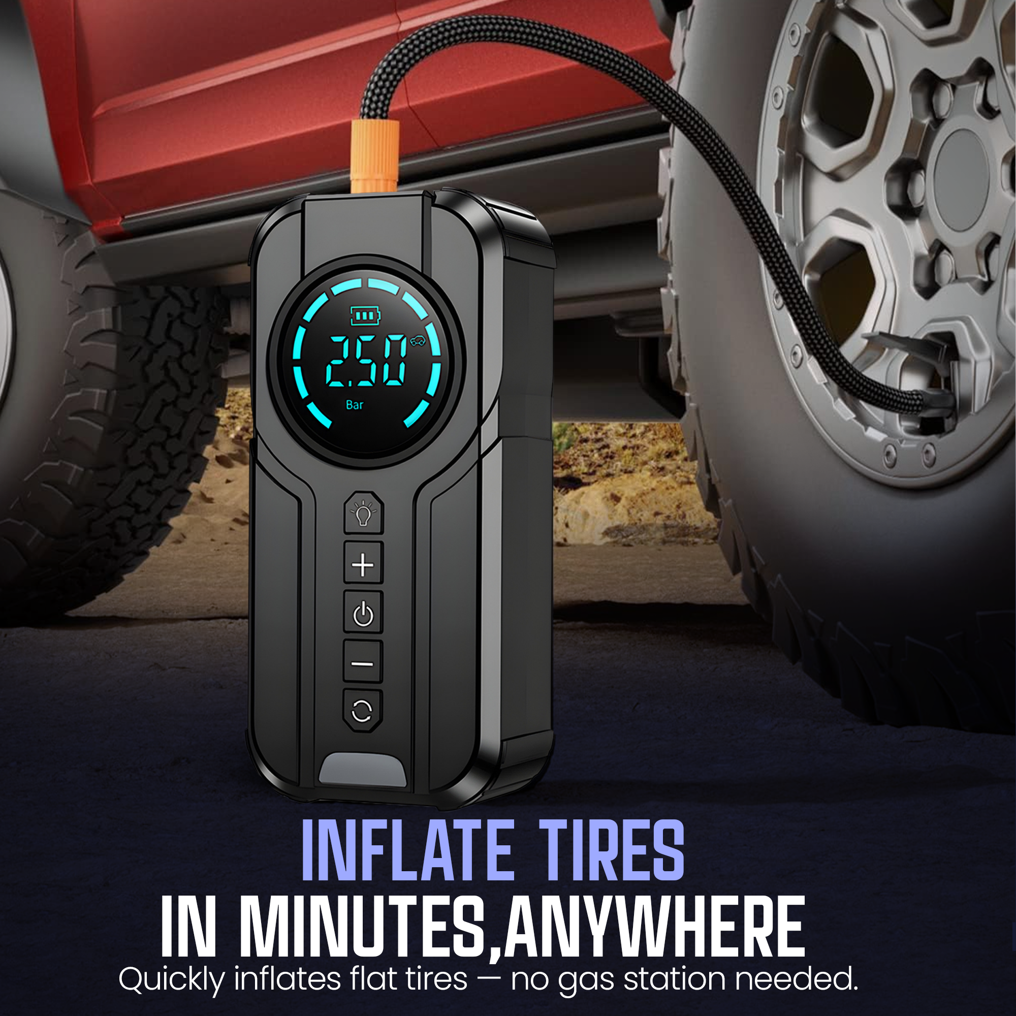 Portable Car Jump Starter v2.0
