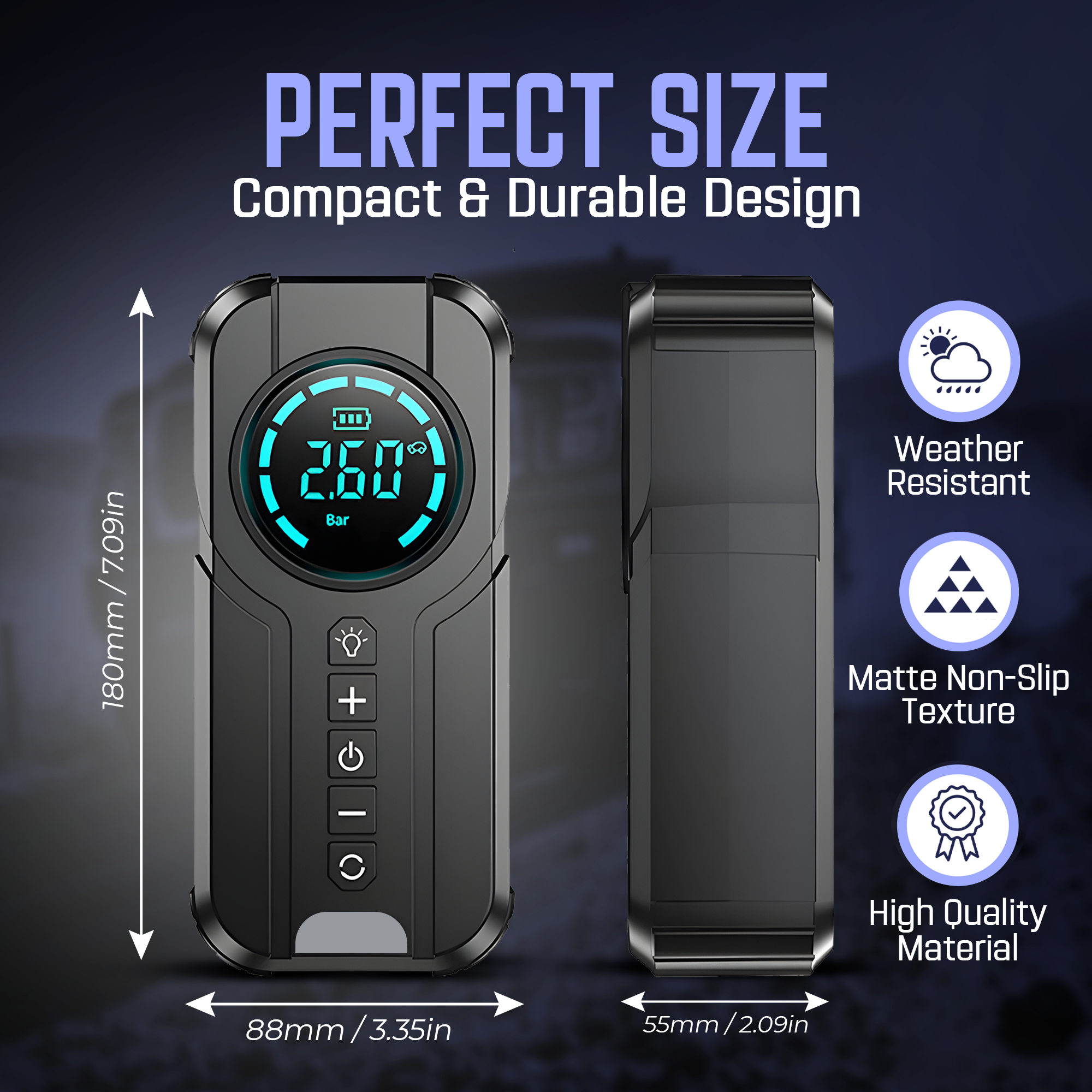 Portable Car Jump Starter v2.0