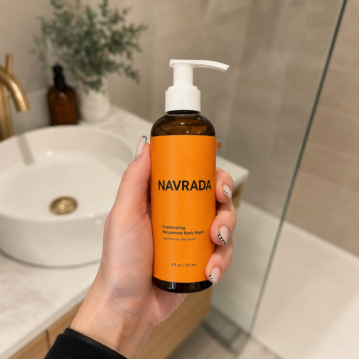 Navrada™ Persimmon Body Wash